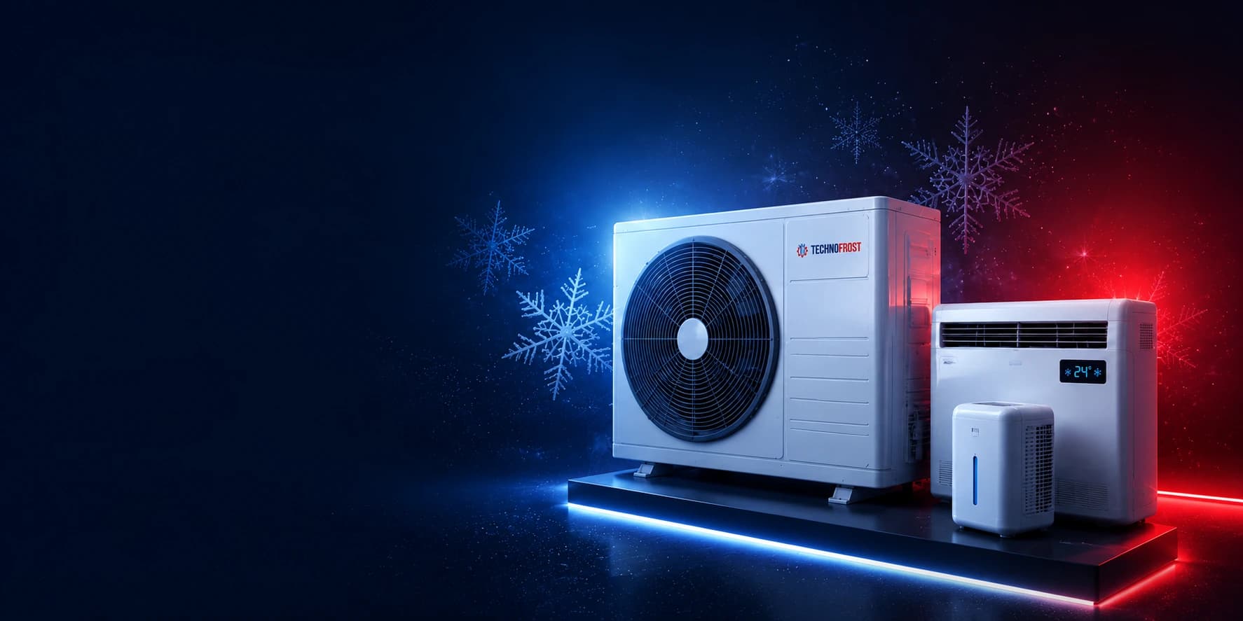 TECHNOFROST air conditioning units for supply, installation, servicing, and repair